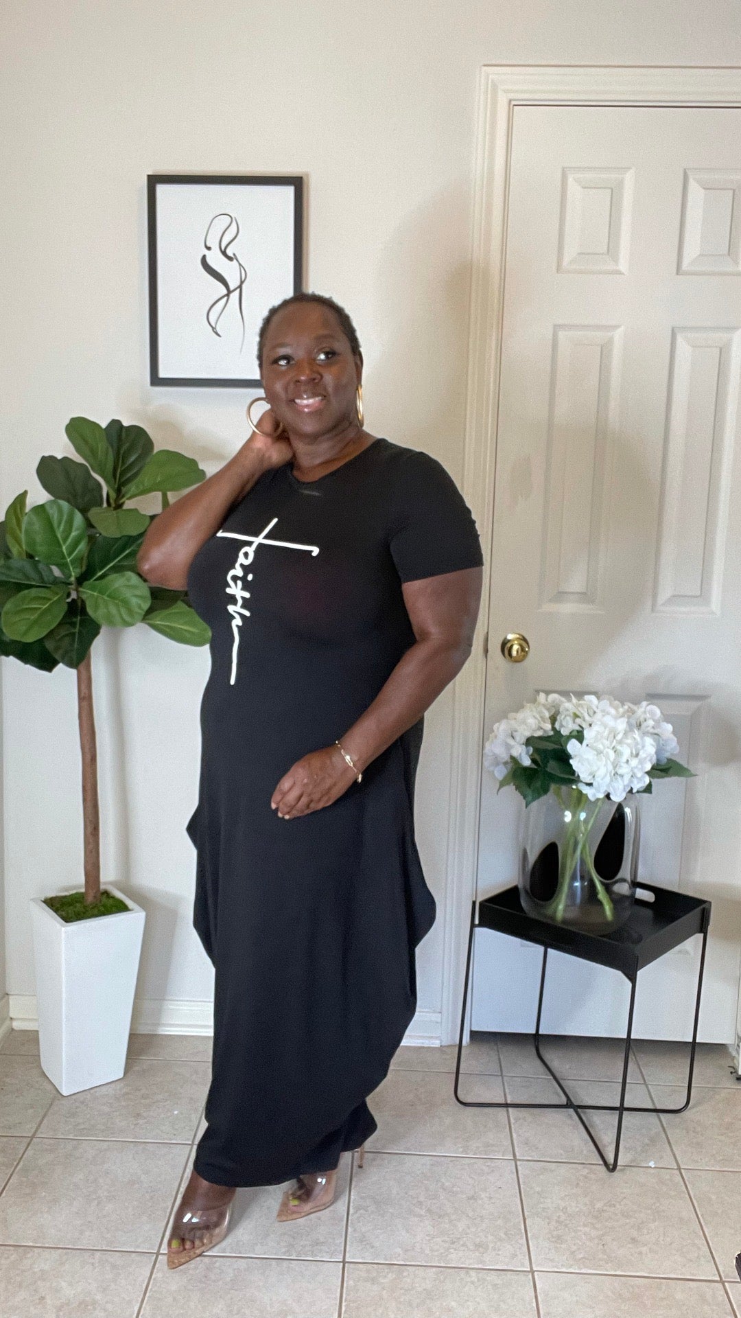 faith maxi dress plus size Faith Maxi Dress (Pink) Queen Things Boutique