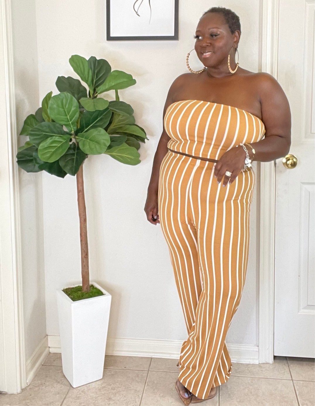 Bold In Stripes Two Piece - Plus Size | Set