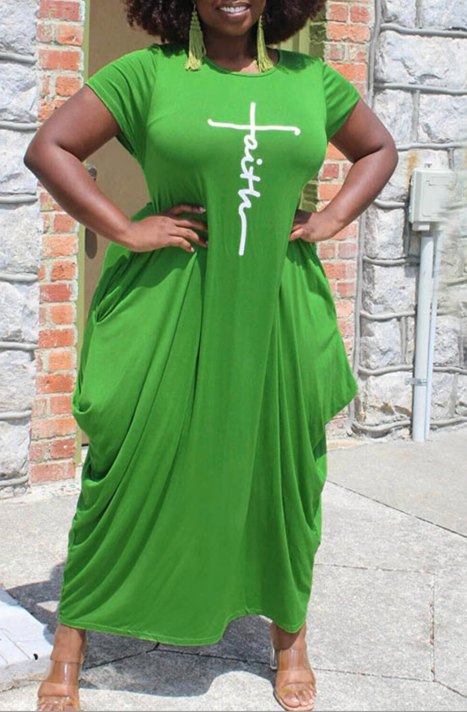 The FAITH - Plus Size Maxi | Dress