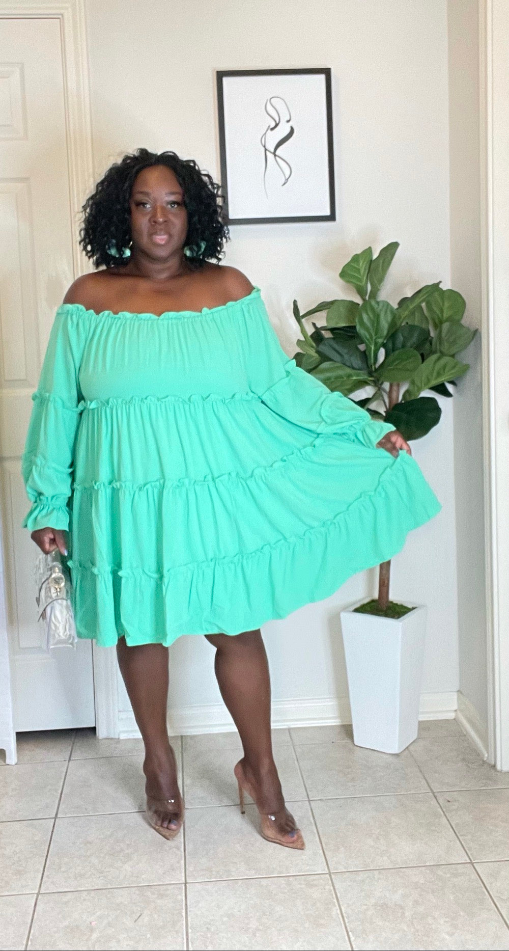 It Girl Plus Size Midi Dress