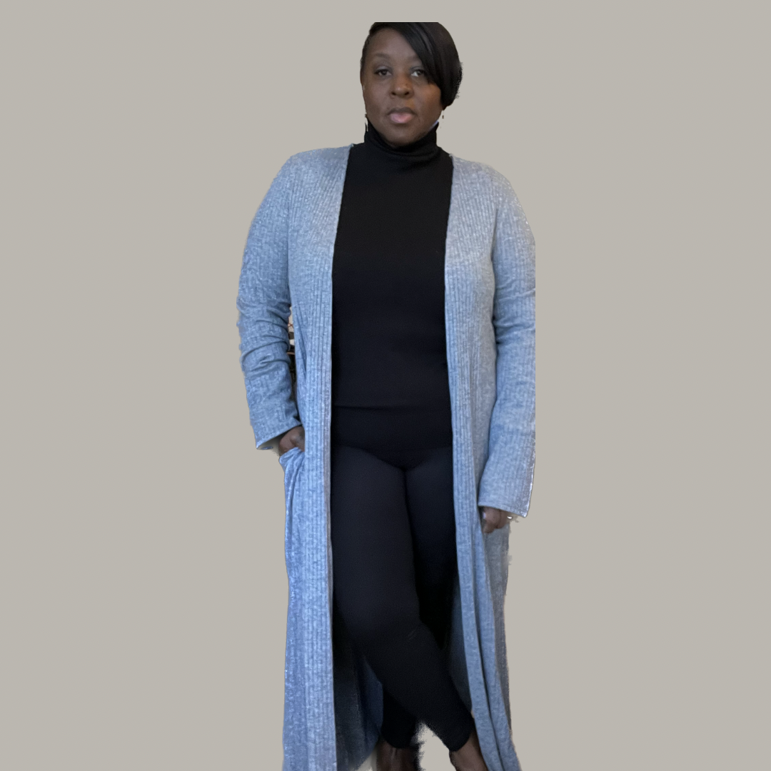 Like What You See  Plus Size Maxi Cardigan