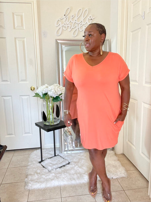 The Everyday T-shirt Mini | Plus Size Dress