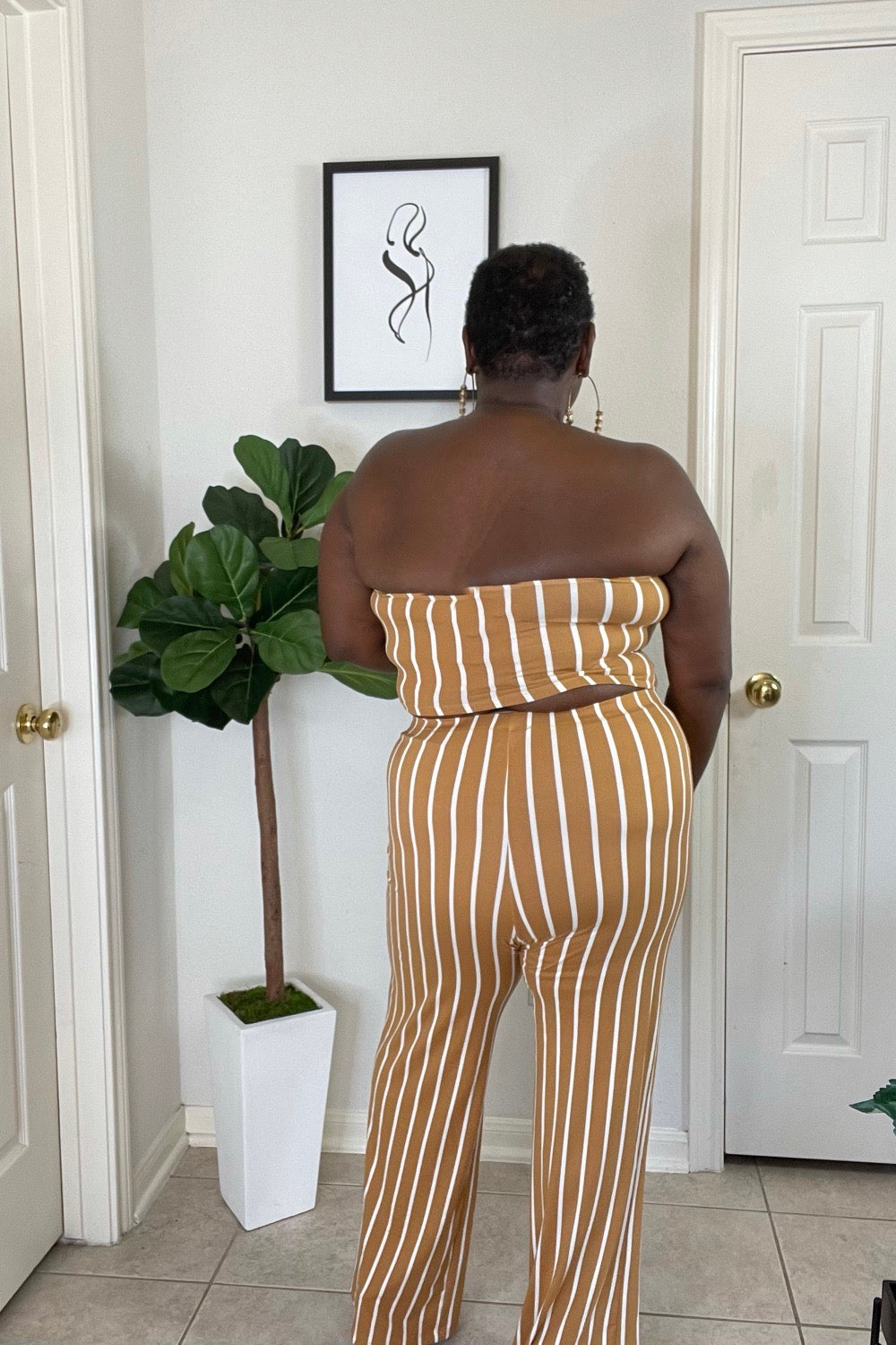 Bold In Stripes Two Piece - Plus Size | Set